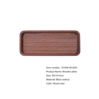 "Elegant Nordic Black Walnut Kitchen Utensils - Imported Quality for Your Culinary Creations!"