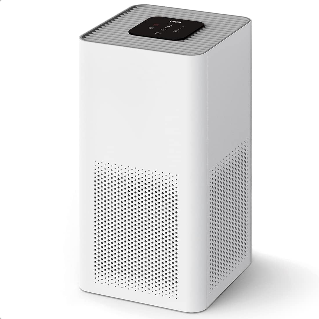 "TOPPIN H13 True HEPA Air Purifier for Large Rooms - Eliminates 99.97% of Allergens, Smoke, Dust & Odors - Ultra-Quiet 21dB Filtration for Bedrooms up to 215ft²"